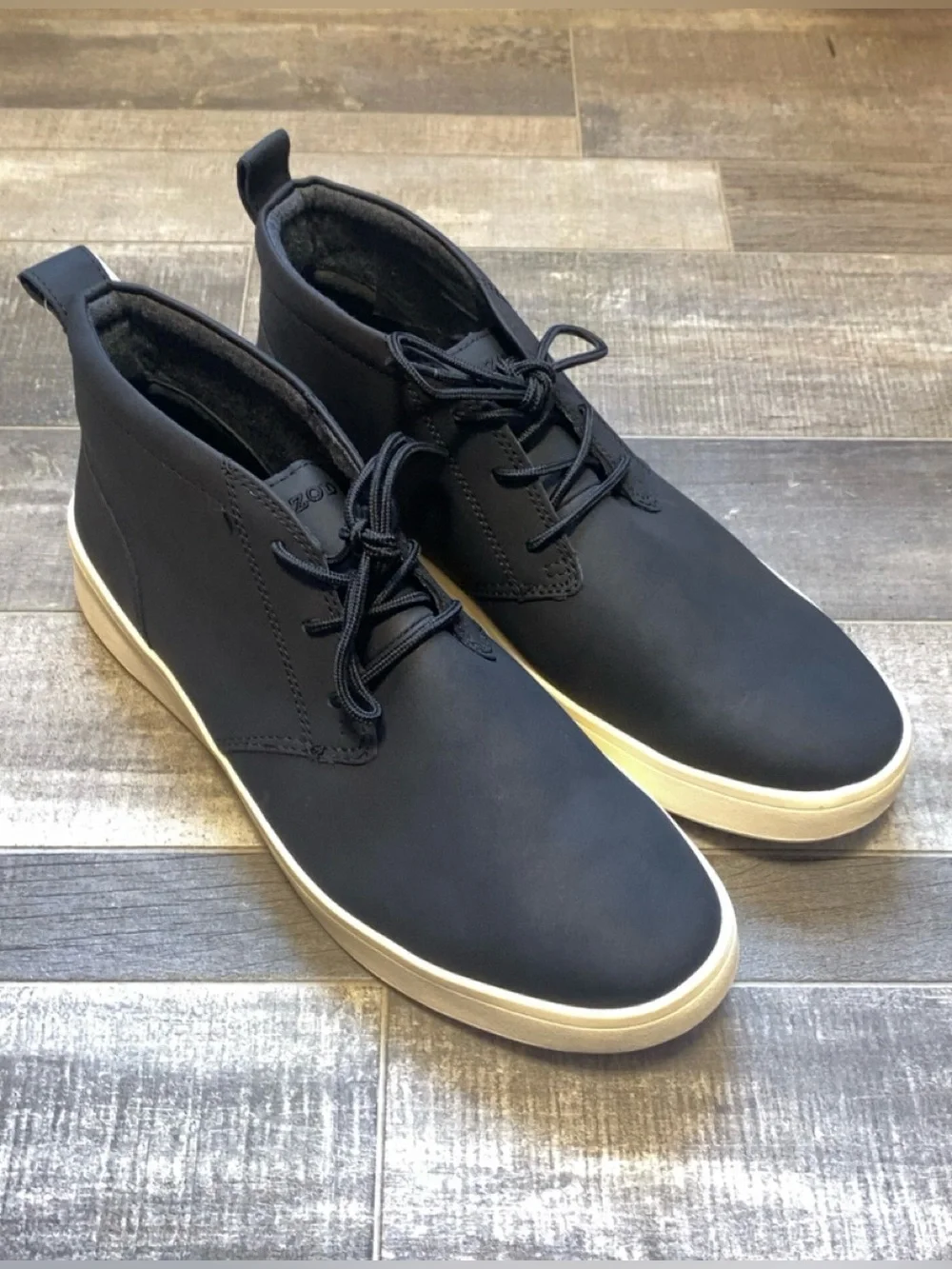 Izod Black Chukka Boots Size 10